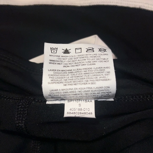 Nike Drifit Black Skort w White Accents Size Small - Picture 6 of 6